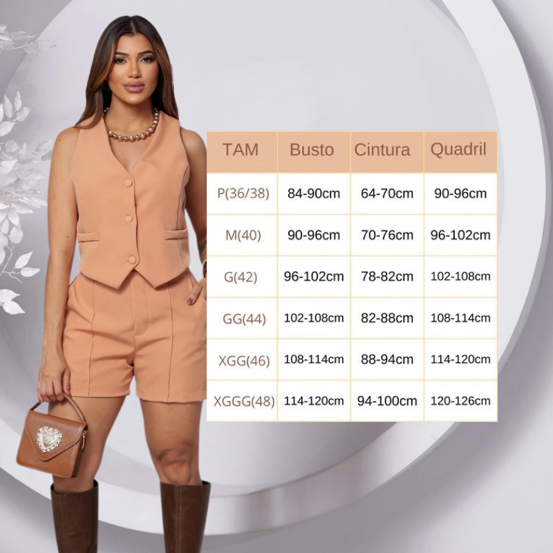 Conjunto Social Alfaiataria Premium + Brinde Especial