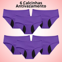 Calcinha Antivazamento ConfortLife - Compre 3 Leve 6