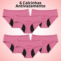 Calcinha Antivazamento ConfortLife - Compre 3 Leve 6