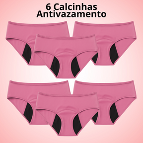 Calcinha Antivazamento ConfortLife - Compre 3 Leve 6
