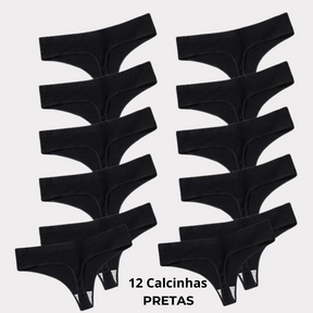 Calcinha Anti-bacterianas CottonConfort® - Anti-Candida Supreme COMPRE 5 LEVE 12