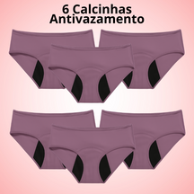 Calcinha Antivazamento ConfortLife - Compre 3 Leve 6