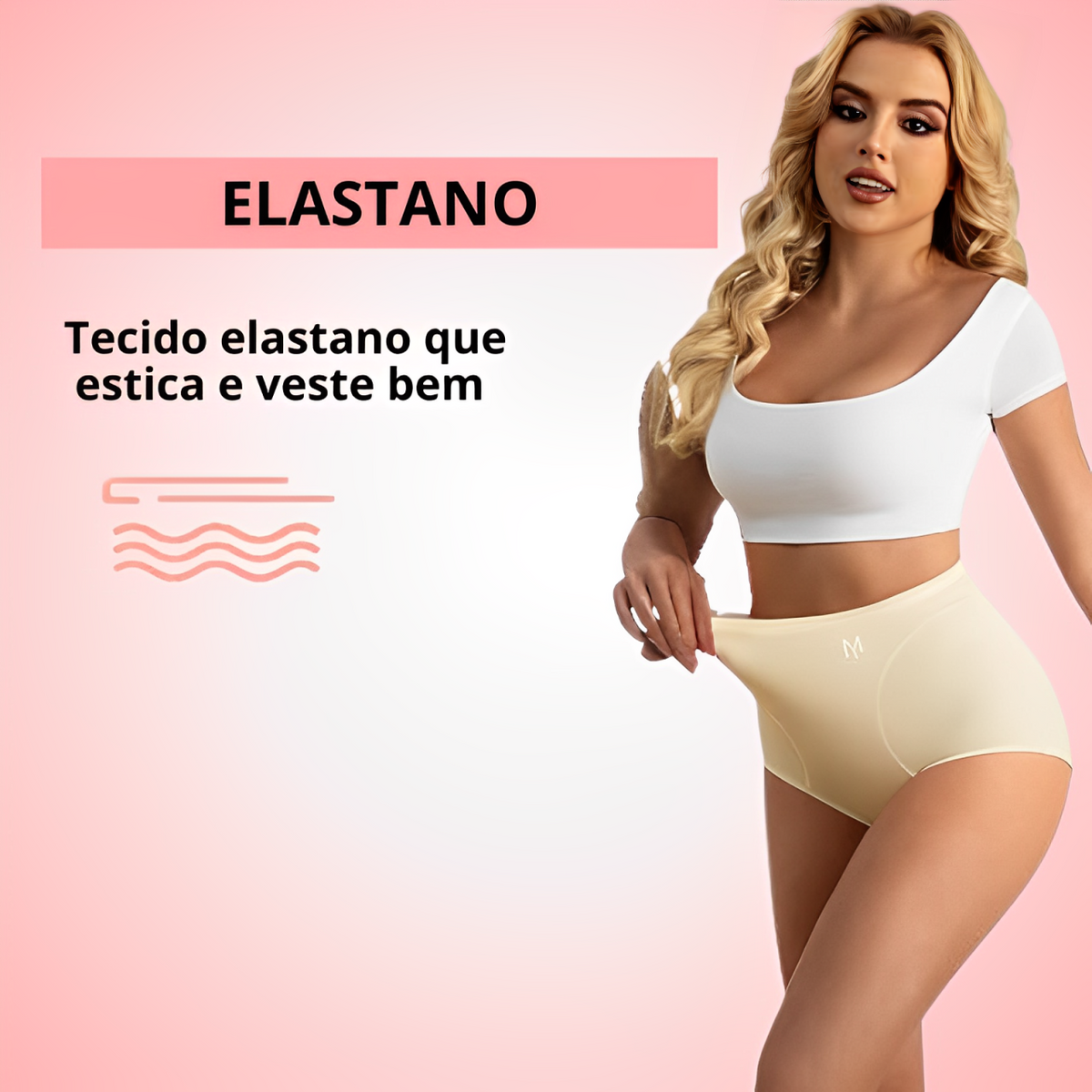 Calcinha ConfortLife™ Antivazamento Modeladora | Compre 1 Leve 3