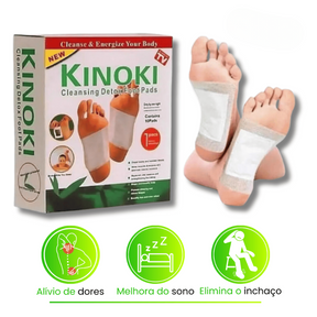 Kit Adesivo Detox - Elimina Dores, Inchaços e Desintoxica - 100% Natural