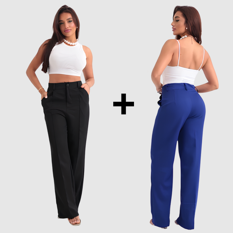 Calça Wide Leg Duna - Compre 1 Leve 2