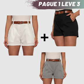 Soft Short Alfaiataria - Compre 1 Leve 3