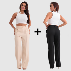 Calça Wide Leg Duna - Compre 1 Leve 2