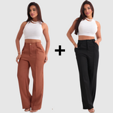 Calça Wide Leg Duna - Compre 1 Leve 2