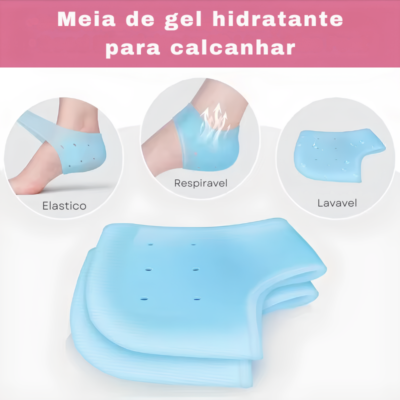 Protetores de Calcanhar OrtoFlex  – Compre 1 Leve 3 PARES]