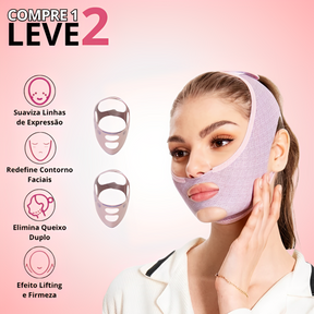 V-Revitalize Sculpt™ – Máscara de Contorno Facial | Compre 1 Leve 2