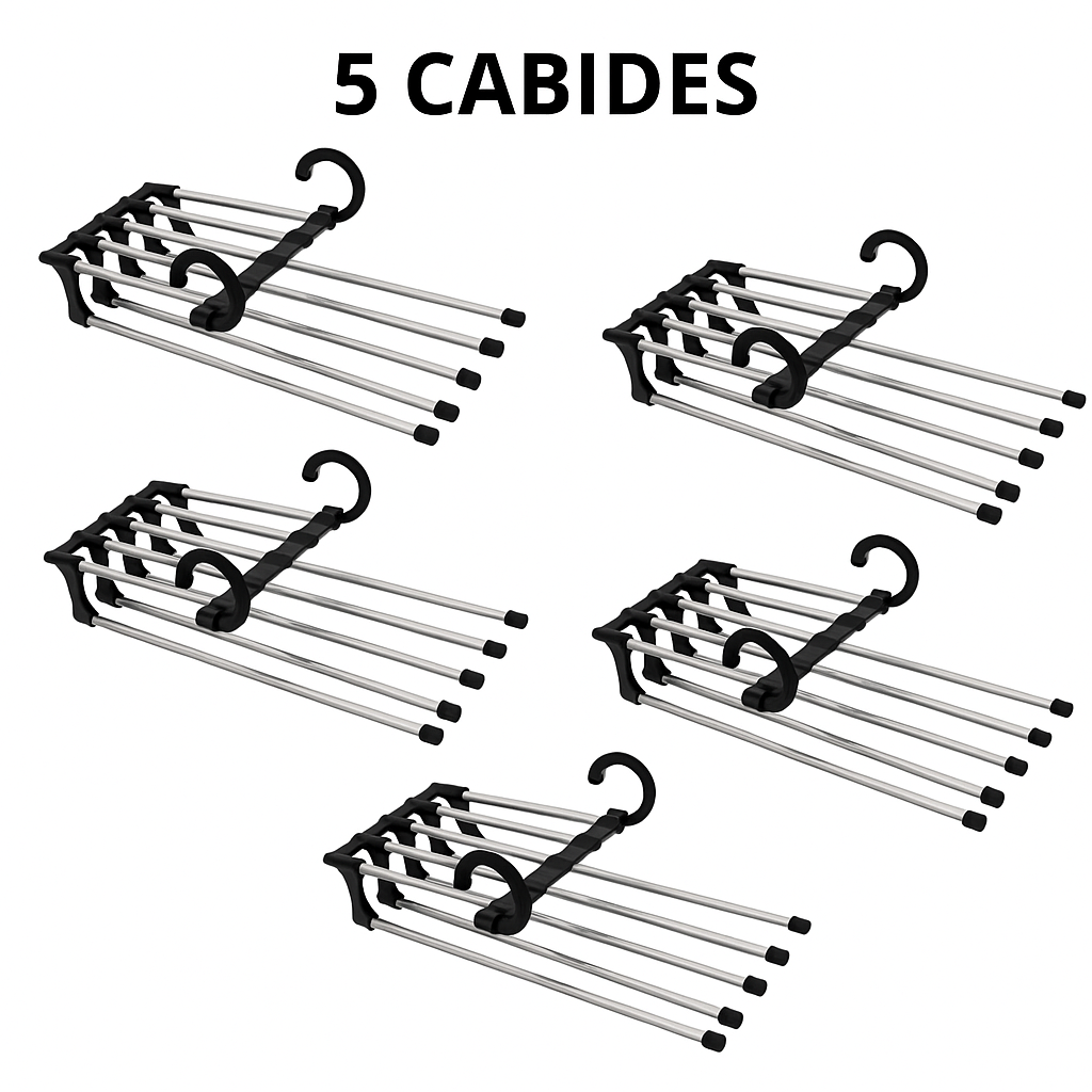 Cabide Multi-Funcional Espaço Mágico™ – COMPRE 2, LEVE 5