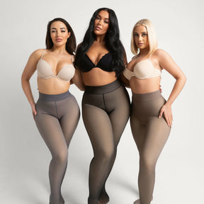 Meia-Calça de Lã Translúcida - COMPRE 1 LEVE 3