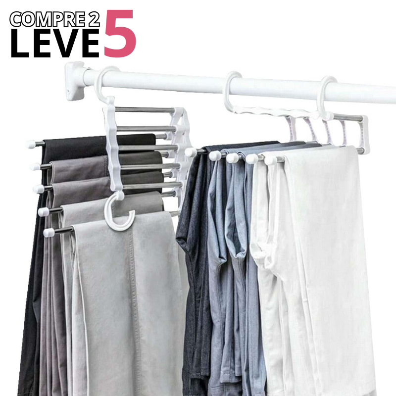 Cabide Multi-Funcional Espaço Mágico™ – COMPRE 2, LEVE 5
