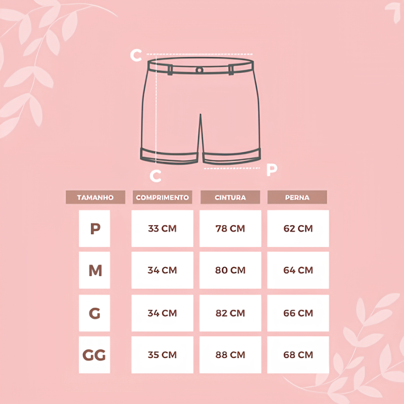 Soft Short Alfaiataria - Compre 1 Leve 3