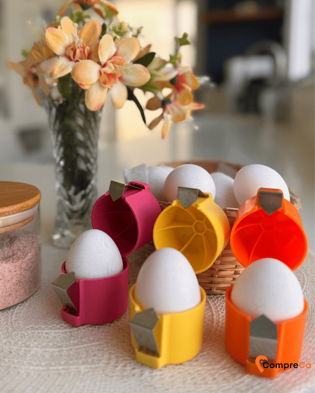 Abridor de Ovos 2 em 1 | Open Egg - 50%OFF