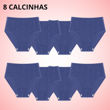 Calcinha Antivazamento BellaProteção – Compre 4 Leve 8