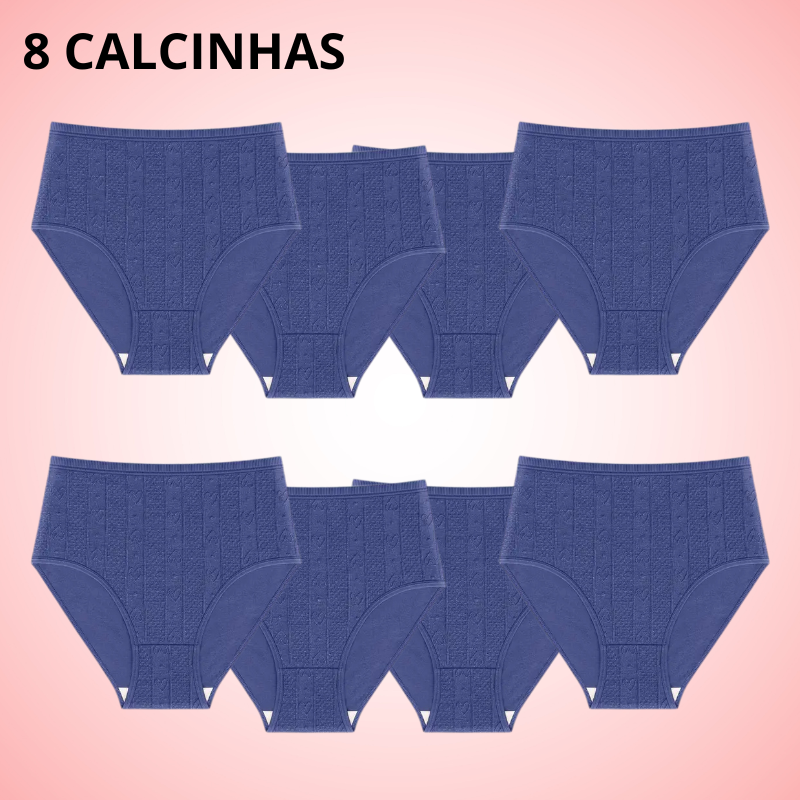 Calcinha Antivazamento BellaProteção – Compre 4 Leve 8