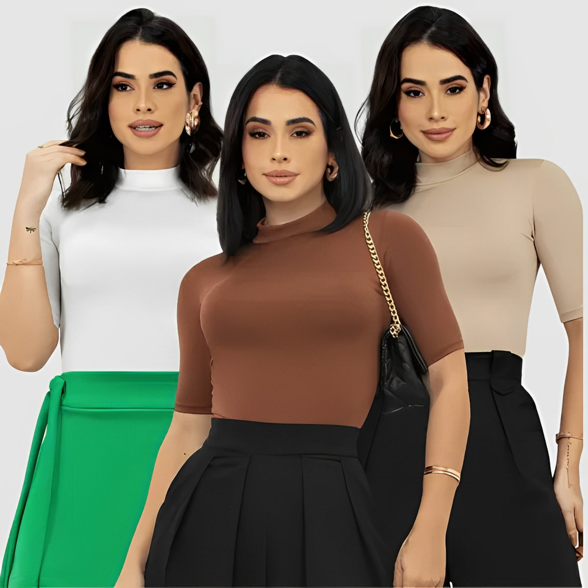 Baby Look T-Shirts - Compre 1 Leve 3