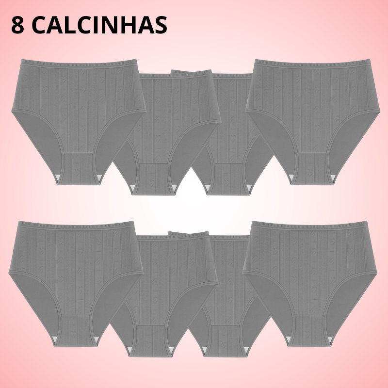 Calcinha Antivazamento BellaProteção – Compre 4 Leve 8