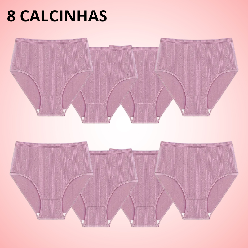 Calcinha Antivazamento BellaProteção – Compre 4 Leve 8