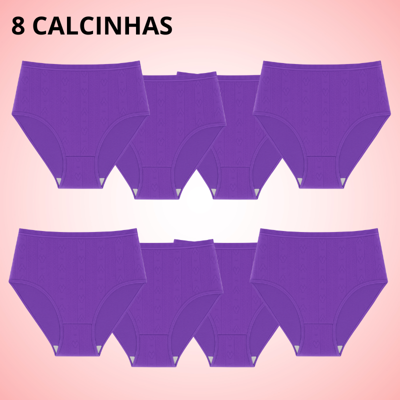 Calcinha Antivazamento BellaProteção – Compre 4 Leve 8